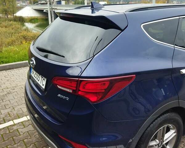 Хендай Санта Фе 2017 в Киеве на Automoto.ua Синий Хендай Санта Фе, объемом двигателя 2.4 л и пробегом 113 тыс. км за 21000 $, фото 19 на Automoto.ua