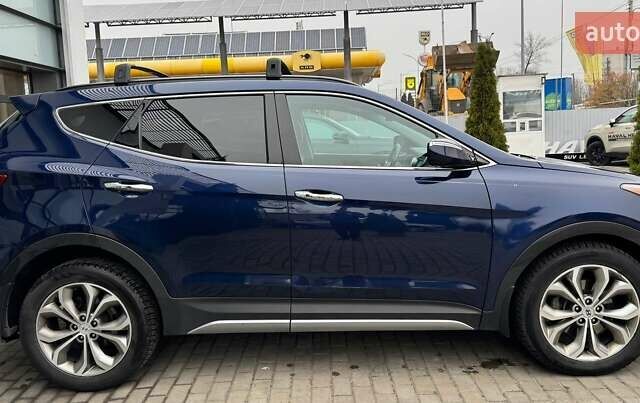 Синий Хендай Санта Фе, объемом двигателя 2 л и пробегом 173 тыс. км за 18000 $, фото 5 на Automoto.ua