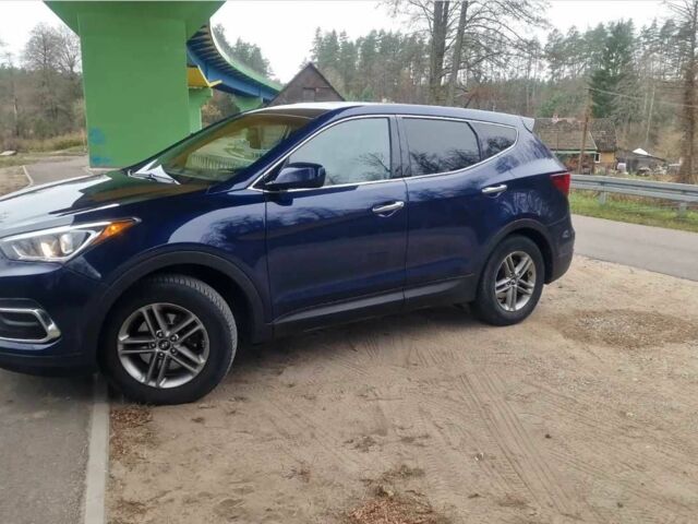 Синій Хендай Санта Фе, об'ємом двигуна 2.4 л та пробігом 117 тис. км за 10200 $, фото 1 на Automoto.ua