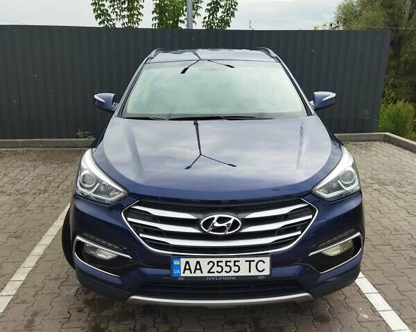 Хендай Санта Фе 2017 в Киеве на Automoto.ua Синий Хендай Санта Фе, объемом двигателя 2.4 л и пробегом 113 тыс. км за 21000 $, фото 28 на Automoto.ua