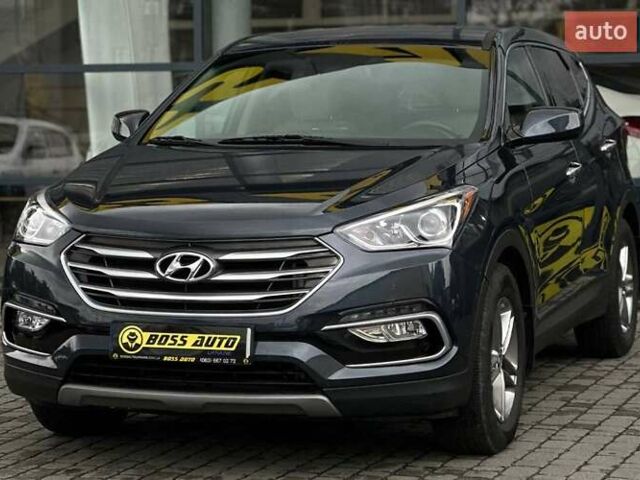 Синій Хендай Санта Фе, об'ємом двигуна 2.36 л та пробігом 97 тис. км за 17900 $, фото 2 на Automoto.ua