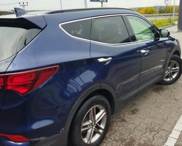 Хендай Санта Фе 2017 в Киеве на Automoto.ua Синий Хендай Санта Фе, объемом двигателя 2.4 л и пробегом 113 тыс. км за 21000 $, фото 11 на Automoto.ua