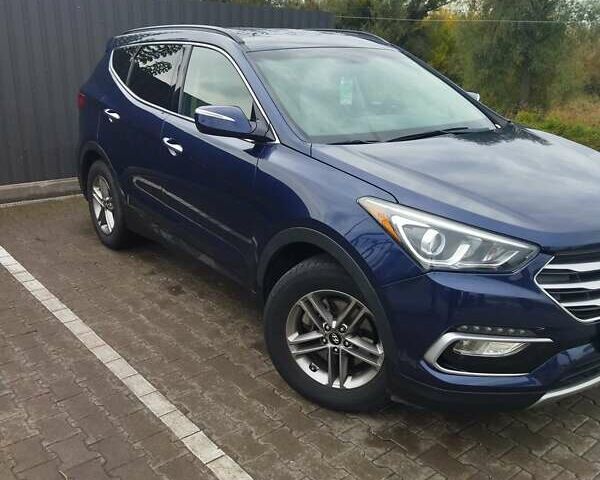 Хендай Санта Фе 2017 в Киеве на Automoto.ua Синий Хендай Санта Фе, объемом двигателя 2.4 л и пробегом 113 тыс. км за 21000 $, фото 18 на Automoto.ua