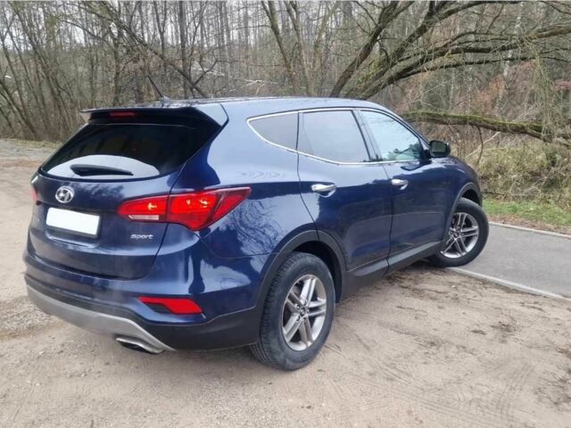 Синій Хендай Санта Фе, об'ємом двигуна 2.4 л та пробігом 117 тис. км за 10200 $, фото 3 на Automoto.ua