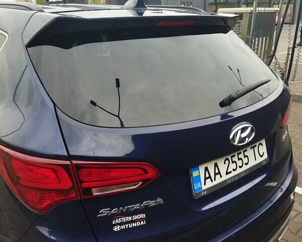 Хендай Санта Фе 2017 в Киеве на Automoto.ua Синий Хендай Санта Фе, объемом двигателя 2.4 л и пробегом 113 тыс. км за 21000 $, фото 25 на Automoto.ua