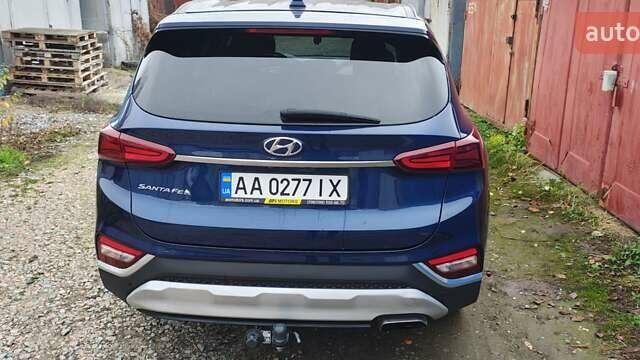 Синий Хендай Санта Фе, объемом двигателя 2.36 л и пробегом 80 тыс. км за 21300 $, фото 7 на Automoto.ua
