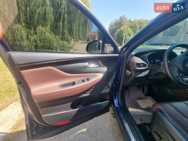 Синий Хендай Санта Фе, объемом двигателя 2 л и пробегом 119 тыс. км за 28900 $, фото 3 на Automoto.ua
