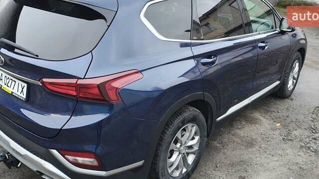 Синий Хендай Санта Фе, объемом двигателя 2.36 л и пробегом 80 тыс. км за 21300 $, фото 5 на Automoto.ua
