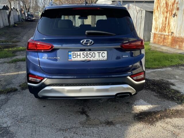 Синій Хендай Санта Фе, об'ємом двигуна 2.4 л та пробігом 130 тис. км за 19000 $, фото 3 на Automoto.ua