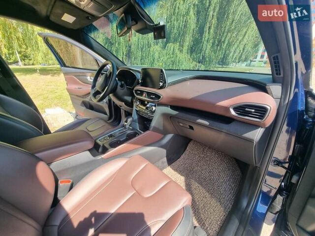 Синий Хендай Санта Фе, объемом двигателя 2 л и пробегом 119 тыс. км за 28900 $, фото 10 на Automoto.ua