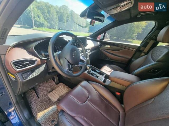 Синий Хендай Санта Фе, объемом двигателя 2 л и пробегом 119 тыс. км за 28900 $, фото 6 на Automoto.ua