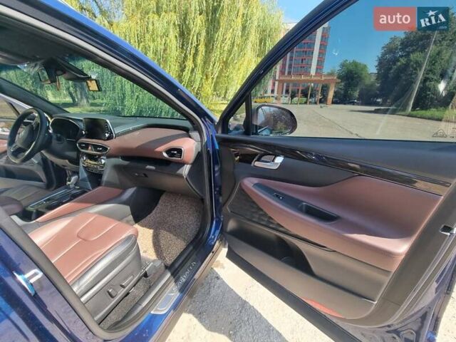Синий Хендай Санта Фе, объемом двигателя 2 л и пробегом 119 тыс. км за 28900 $, фото 9 на Automoto.ua