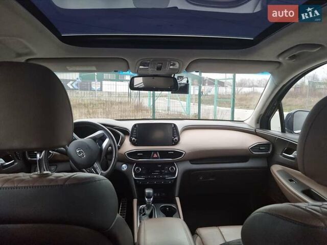 Синий Хендай Санта Фе, объемом двигателя 2 л и пробегом 165 тыс. км за 26500 $, фото 13 на Automoto.ua