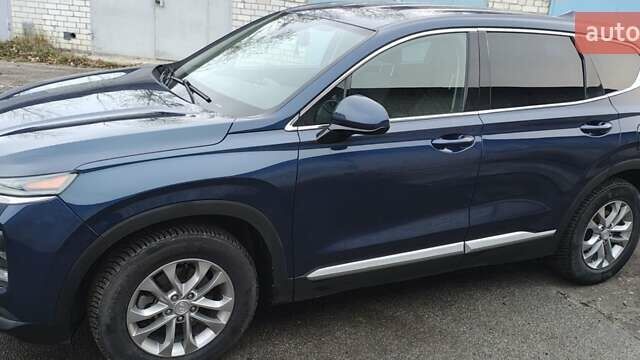 Синий Хендай Санта Фе, объемом двигателя 2.36 л и пробегом 80 тыс. км за 21300 $, фото 2 на Automoto.ua