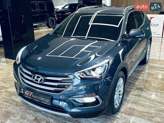 Синій Хендай Санта Фе, об'ємом двигуна 2 л та пробігом 181 тис. км за 20500 $, фото 15 на Automoto.ua