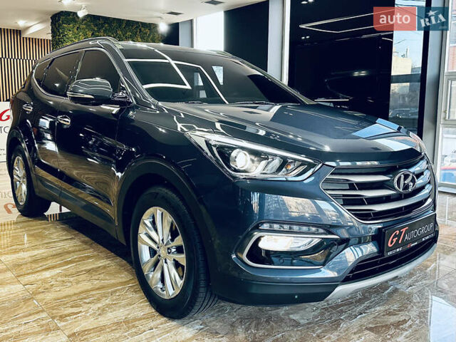 Синій Хендай Санта Фе, об'ємом двигуна 2 л та пробігом 181 тис. км за 20500 $, фото 4 на Automoto.ua