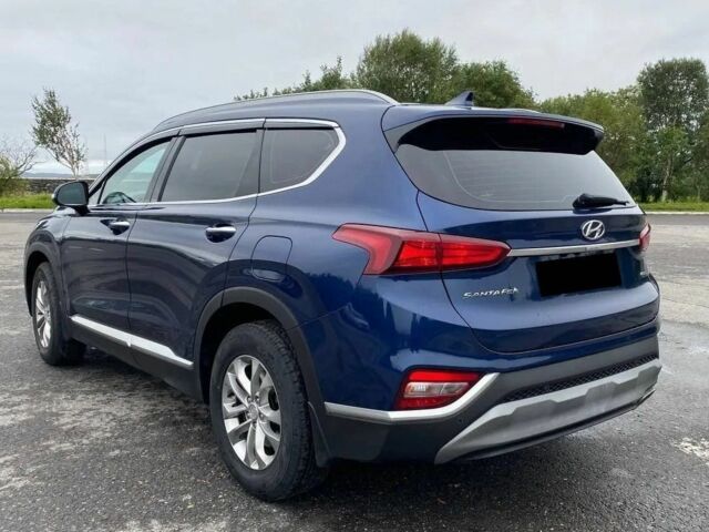 Синий Хендай Санта Фе, объемом двигателя 2.4 л и пробегом 94 тыс. км за 11500 $, фото 4 на Automoto.ua