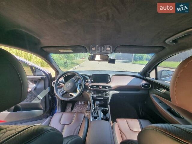 Синий Хендай Санта Фе, объемом двигателя 2 л и пробегом 119 тыс. км за 28900 $, фото 8 на Automoto.ua
