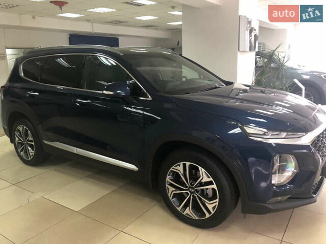 Синій Хендай Санта Фе, об'ємом двигуна 2 л та пробігом 90 тис. км за 25000 $, фото 2 на Automoto.ua