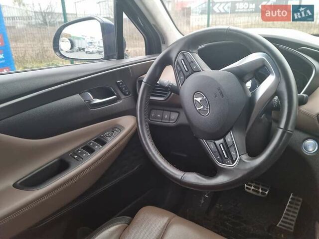 Синий Хендай Санта Фе, объемом двигателя 2 л и пробегом 165 тыс. км за 26500 $, фото 12 на Automoto.ua