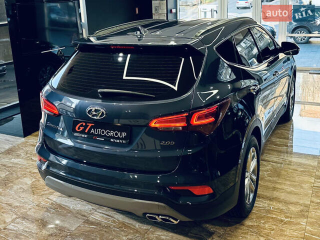 Синій Хендай Санта Фе, об'ємом двигуна 2 л та пробігом 181 тис. км за 20500 $, фото 9 на Automoto.ua