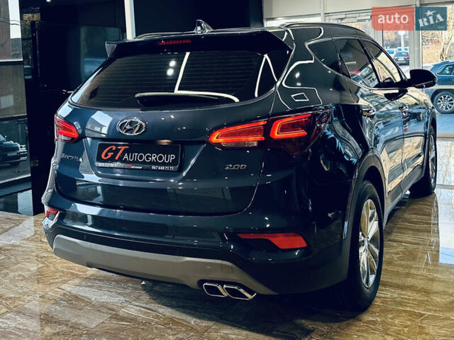 Синій Хендай Санта Фе, об'ємом двигуна 2 л та пробігом 181 тис. км за 20500 $, фото 8 на Automoto.ua