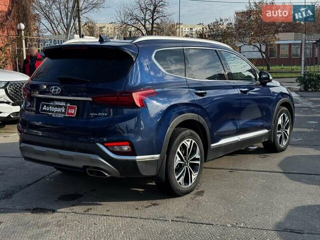 Синий Хендай Санта Фе, объемом двигателя 2 л и пробегом 37 тыс. км за 23730 $, фото 6 на Automoto.ua