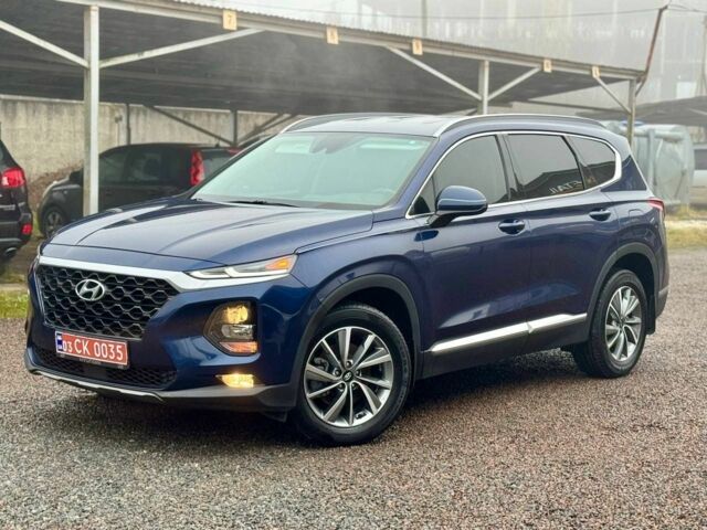 Синий Хендай Санта Фе, объемом двигателя 2.4 л и пробегом 134 тыс. км за 18300 $, фото 6 на Automoto.ua