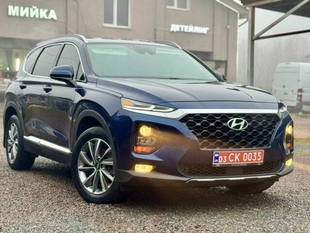 Синий Хендай Санта Фе, объемом двигателя 2.4 л и пробегом 134 тыс. км за 18300 $, фото 16 на Automoto.ua