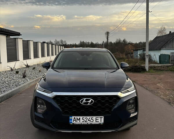 Синій Хендай Санта Фе, об'ємом двигуна 2.36 л та пробігом 136 тис. км за 21500 $, фото 1 на Automoto.ua