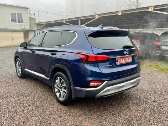 Синий Хендай Санта Фе, объемом двигателя 2.4 л и пробегом 134 тыс. км за 18300 $, фото 11 на Automoto.ua