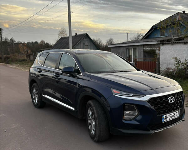 Синій Хендай Санта Фе, об'ємом двигуна 2.36 л та пробігом 136 тис. км за 21500 $, фото 2 на Automoto.ua