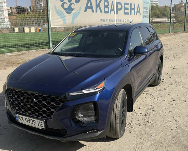 Синий Хендай Санта Фе, объемом двигателя 2.4 л и пробегом 30 тыс. км за 26500 $, фото 10 на Automoto.ua