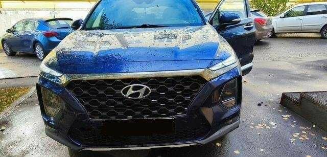 Синий Хендай Санта Фе, объемом двигателя 0 л и пробегом 91 тыс. км за 18000 $, фото 1 на Automoto.ua