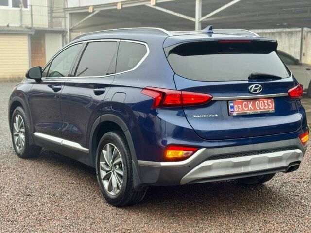 Синий Хендай Санта Фе, объемом двигателя 2.4 л и пробегом 134 тыс. км за 18300 $, фото 4 на Automoto.ua