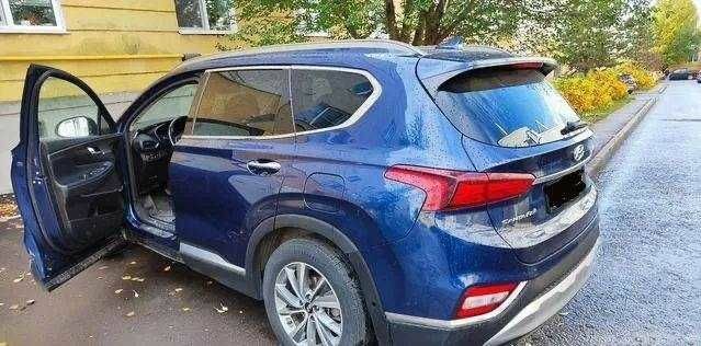 Синий Хендай Санта Фе, объемом двигателя 0 л и пробегом 91 тыс. км за 18000 $, фото 2 на Automoto.ua