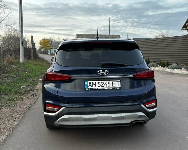 Синій Хендай Санта Фе, об'ємом двигуна 2.36 л та пробігом 136 тис. км за 21500 $, фото 4 на Automoto.ua