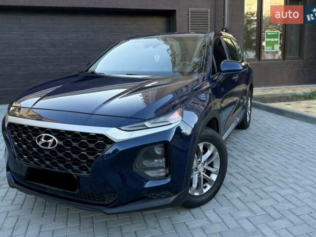 Синий Хендай Санта Фе, объемом двигателя 2.36 л и пробегом 175 тыс. км за 19500 $, фото 2 на Automoto.ua