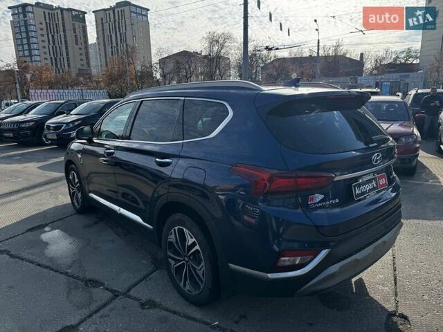 Синий Хендай Санта Фе, объемом двигателя 2 л и пробегом 37 тыс. км за 23730 $, фото 4 на Automoto.ua