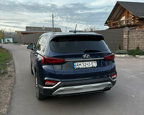 Синій Хендай Санта Фе, об'ємом двигуна 2.36 л та пробігом 136 тис. км за 21500 $, фото 3 на Automoto.ua