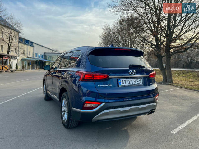 Синий Хендай Санта Фе, объемом двигателя 2.36 л и пробегом 74 тыс. км за 20900 $, фото 8 на Automoto.ua