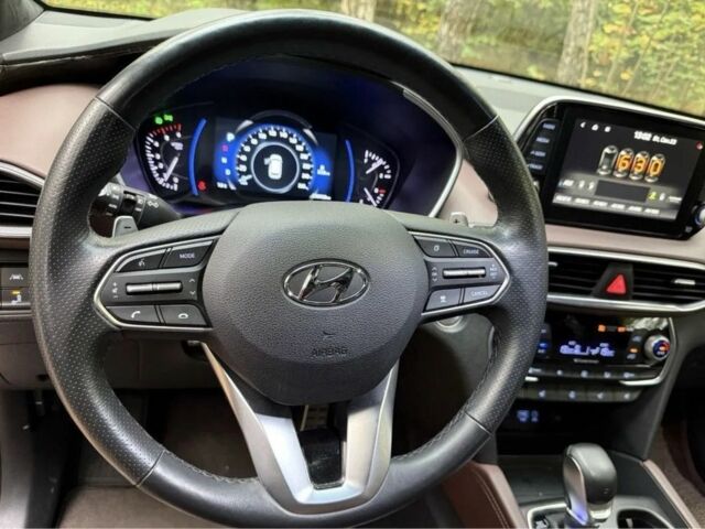 Синий Хендай Санта Фе, объемом двигателя 2.4 л и пробегом 88 тыс. км за 14800 $, фото 8 на Automoto.ua