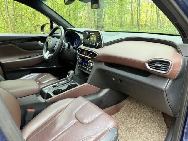 Синий Хендай Санта Фе, объемом двигателя 2.4 л и пробегом 88 тыс. км за 14800 $, фото 11 на Automoto.ua