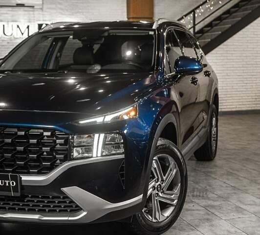 Синий Хендай Санта Фе, объемом двигателя 2.5 л и пробегом 53 тыс. км за 25900 $, фото 6 на Automoto.ua