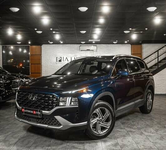 Синий Хендай Санта Фе, объемом двигателя 2.5 л и пробегом 53 тыс. км за 25900 $, фото 3 на Automoto.ua