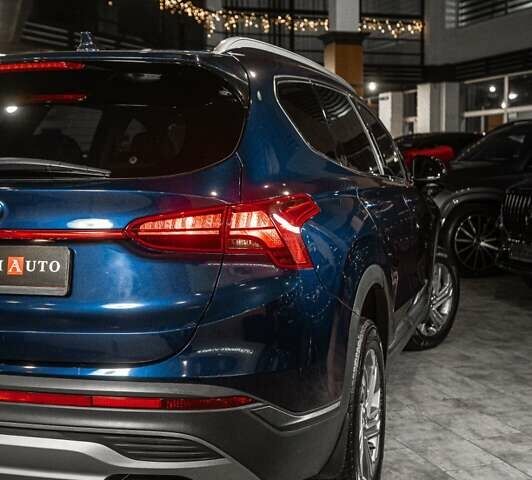 Синий Хендай Санта Фе, объемом двигателя 2.5 л и пробегом 53 тыс. км за 25900 $, фото 12 на Automoto.ua