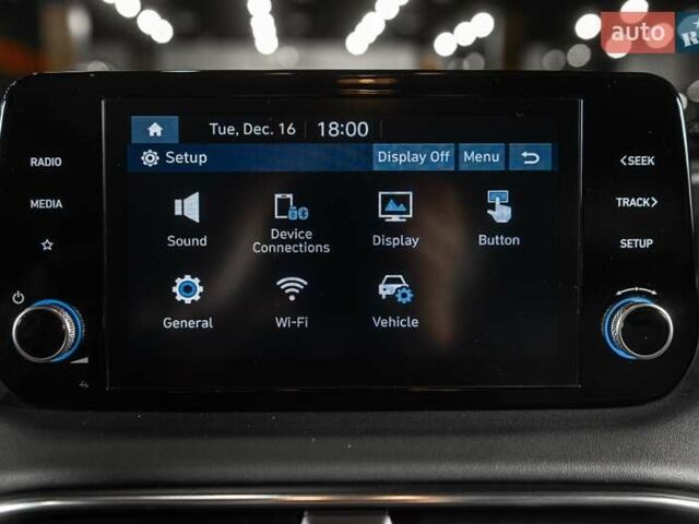 Синий Хендай Санта Фе, объемом двигателя 2.5 л и пробегом 53 тыс. км за 25900 $, фото 24 на Automoto.ua