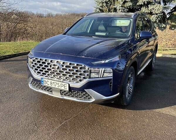 Синий Хендай Санта Фе, объемом двигателя 2.5 л и пробегом 1 тыс. км за 31900 $, фото 1 на Automoto.ua