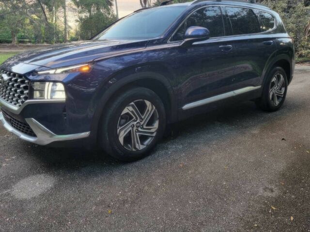 Синий Хендай Санта Фе, объемом двигателя 2.5 л и пробегом 22 тыс. км за 33000 $, фото 2 на Automoto.ua