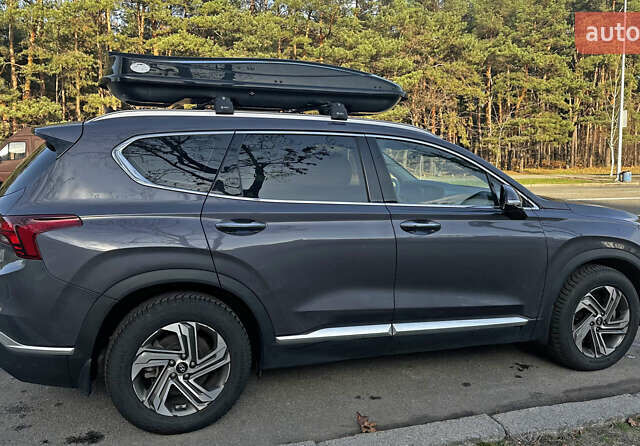 Синій Хендай Санта Фе, об'ємом двигуна 2.15 л та пробігом 45 тис. км за 40000 $, фото 2 на Automoto.ua